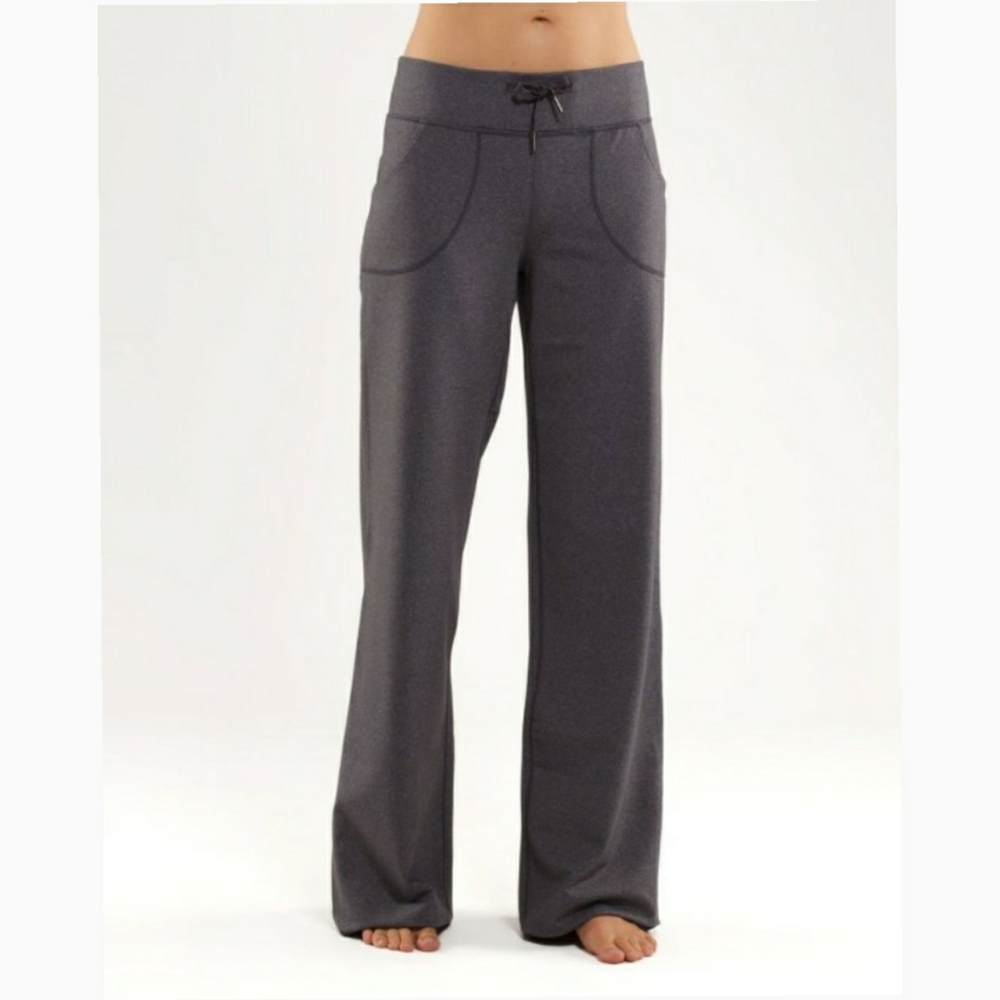 Lululemon Still Pants Heathered Coal Gray size 2